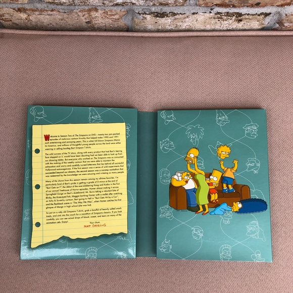 The Simpsons 2002 The Complete Second Season (4 DVDS Set) Collector's Edition - Picture 7 of 13